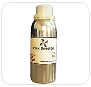 Flaxseed Oil in a Safe Light Proof Aluminium Container